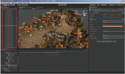 3D游戏关卡制作案例教程(二)之灯光布置与阴影设置